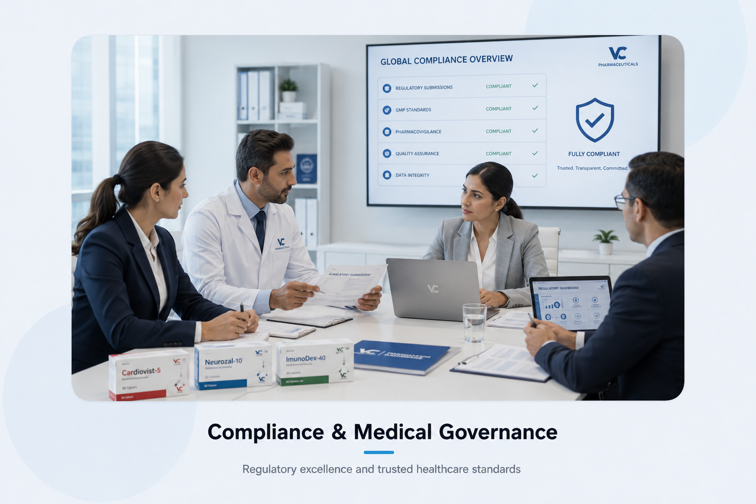VC Marketing pharmaceutical compliance and medical governance